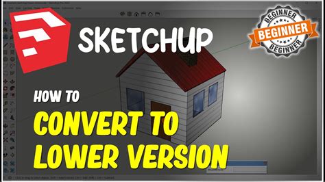 sketchup higher version to lower version converter online|Convert your file to DWG .